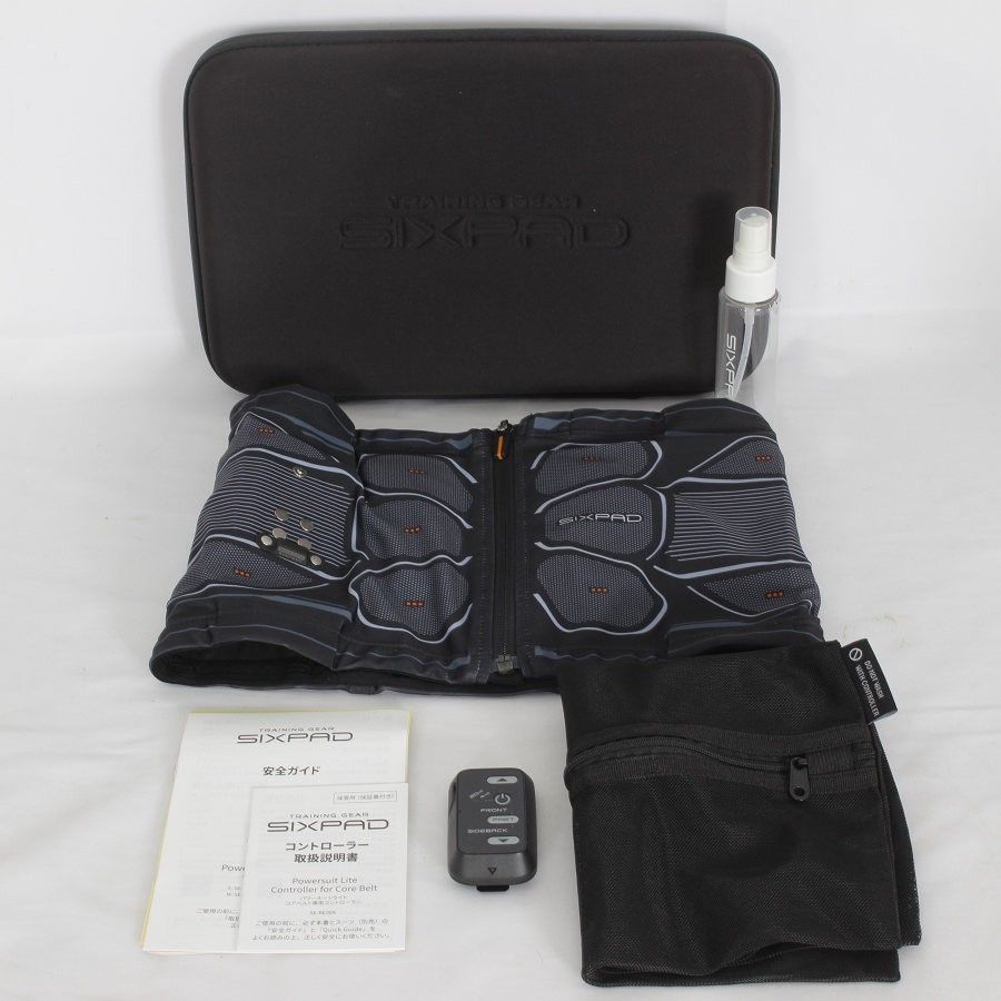 【美品】MTG SIXPAD Powersuit Core Belt SE-BC00B-M シックスパッド パワースーツ コアベルト Mサイズ 本体