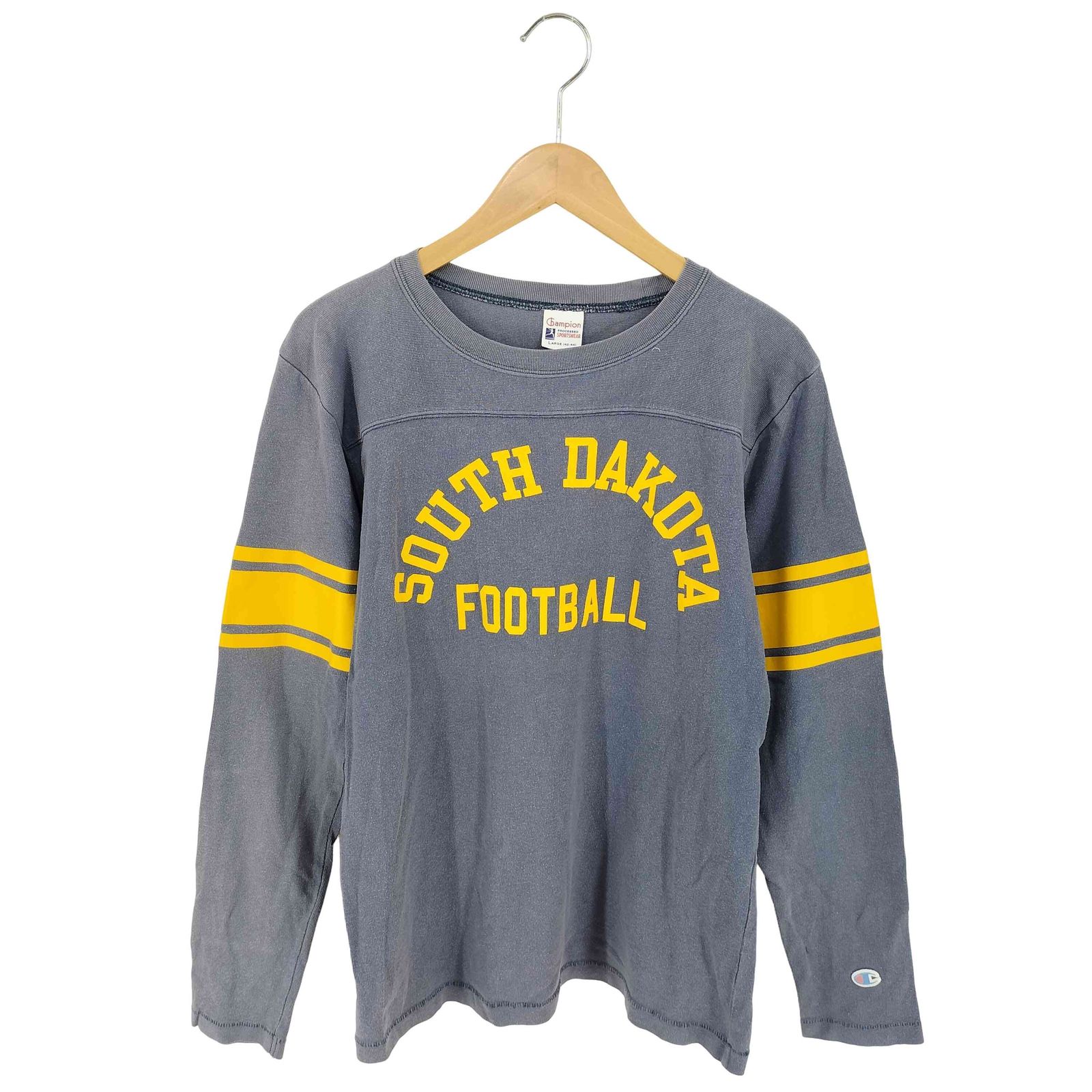 チャンピオン Champion 復刻 ランタグ フットボールTシャツ SOUTH