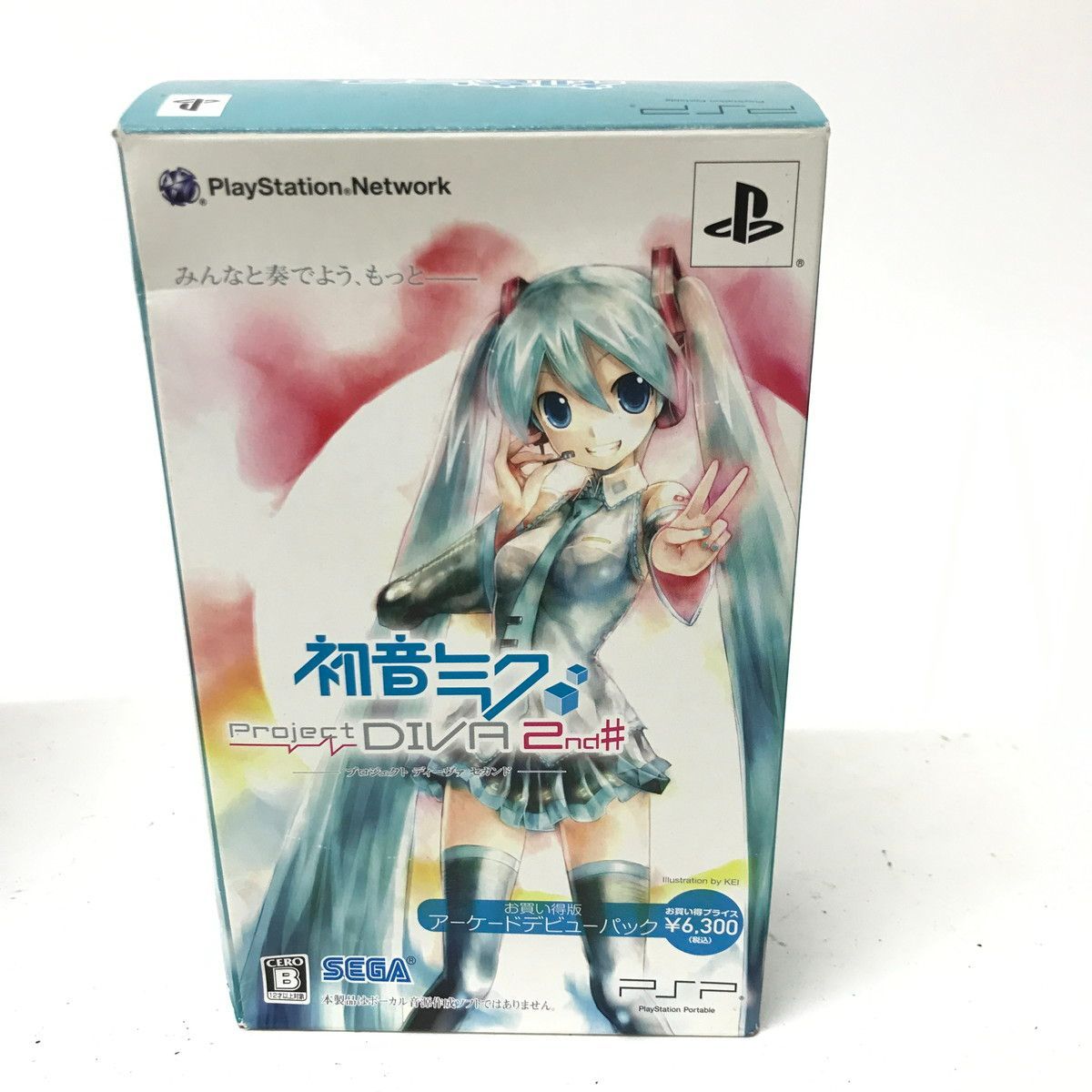 7.670 △ PSP 初音ミク Project DIVA 2nd# お買い得版 特典