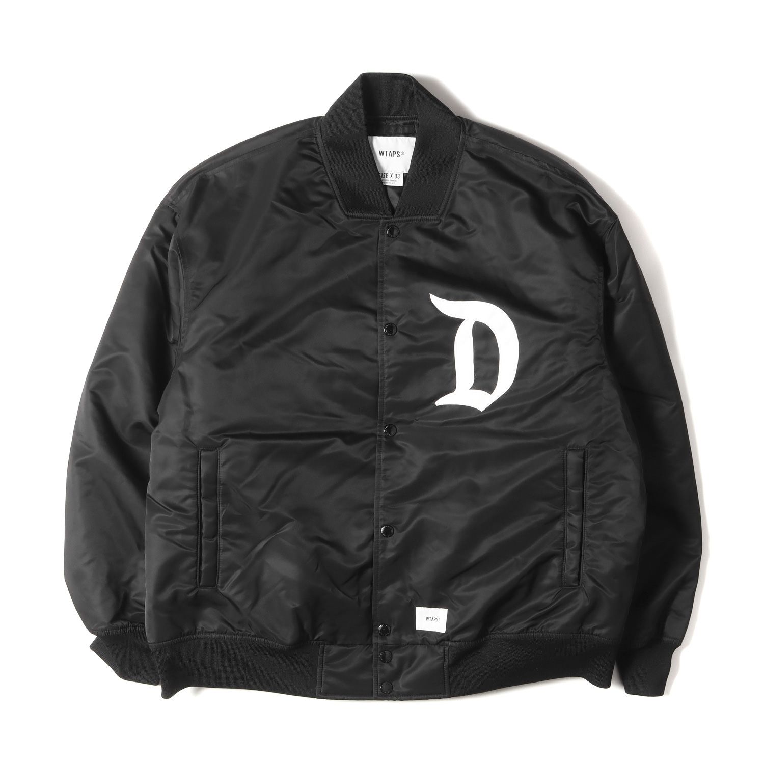 WTAPS 21AW TEAM JACKET L クロスボーン