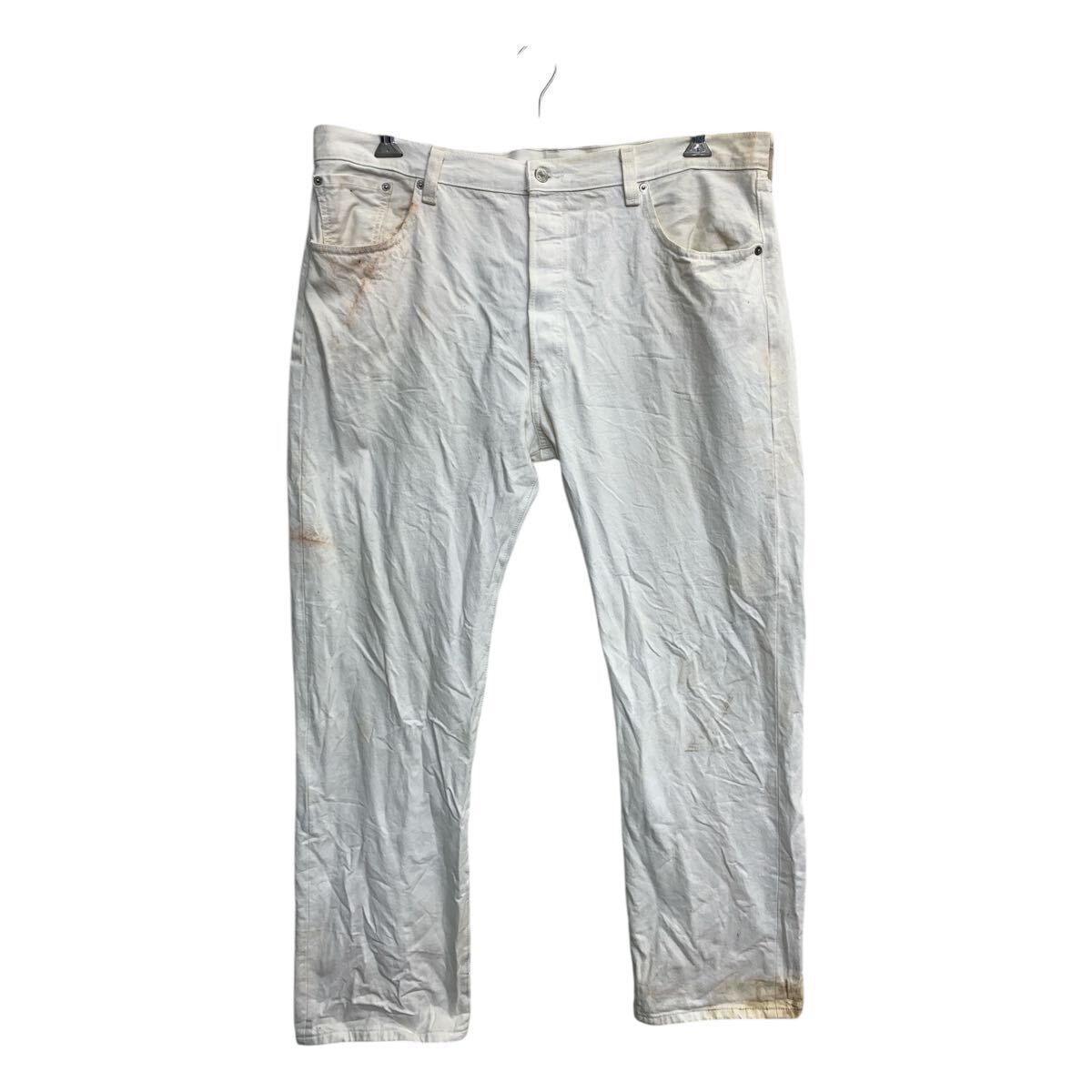 Levi's 501 デニムパンツ W40 リーバイス ボタンフライ ビッグサイズ ホワイト コットン メキシコ製 古着卸 アメリカ仕入 2501-1241