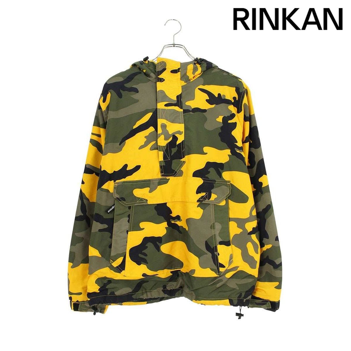 シュプリーム 17AW Hooded Logo Half Zip Pullover フードロゴハーフジップブルゾン メンズ M