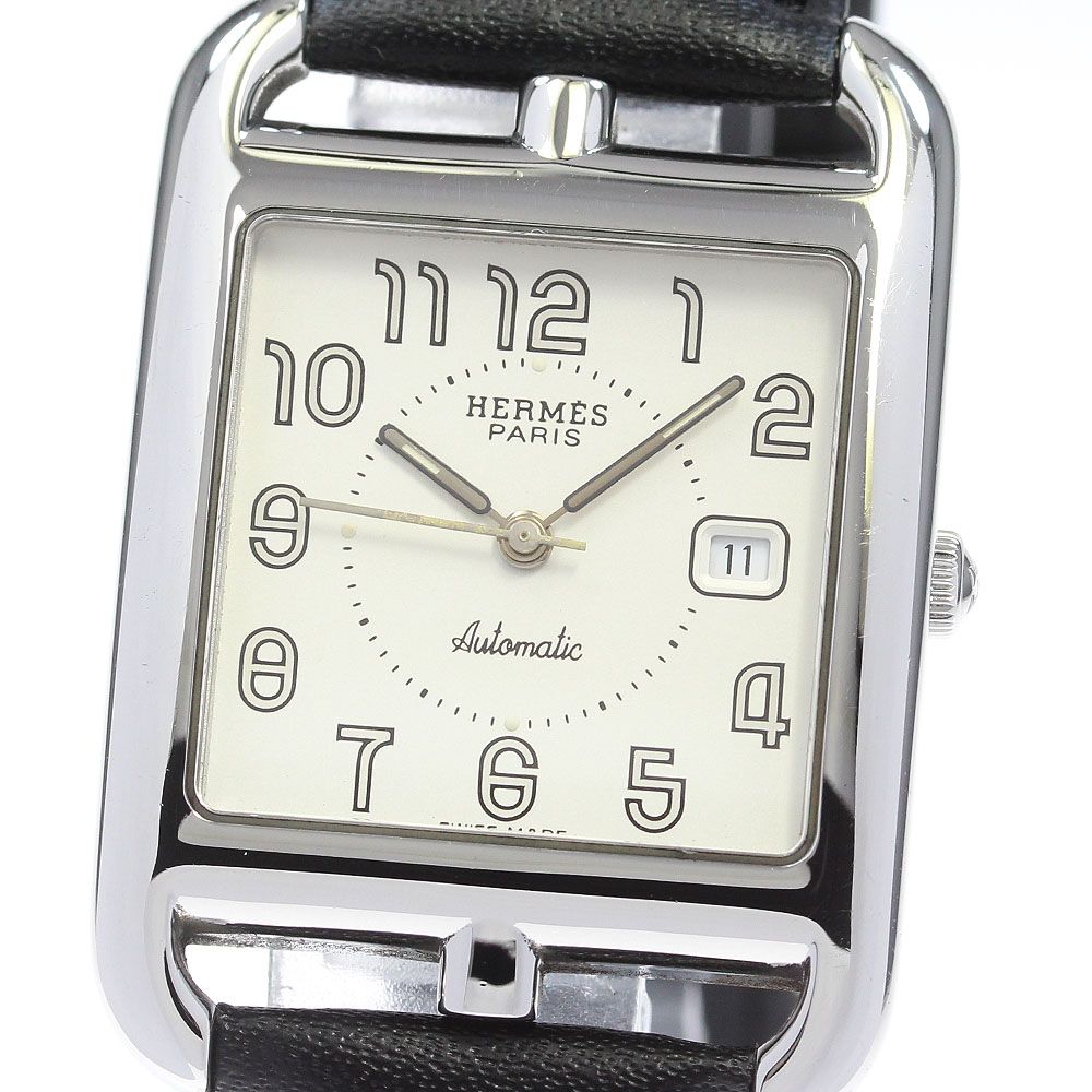 エルメス HERMES CC1.710 ケープコッド デイト 自動巻き メンズ_848943
