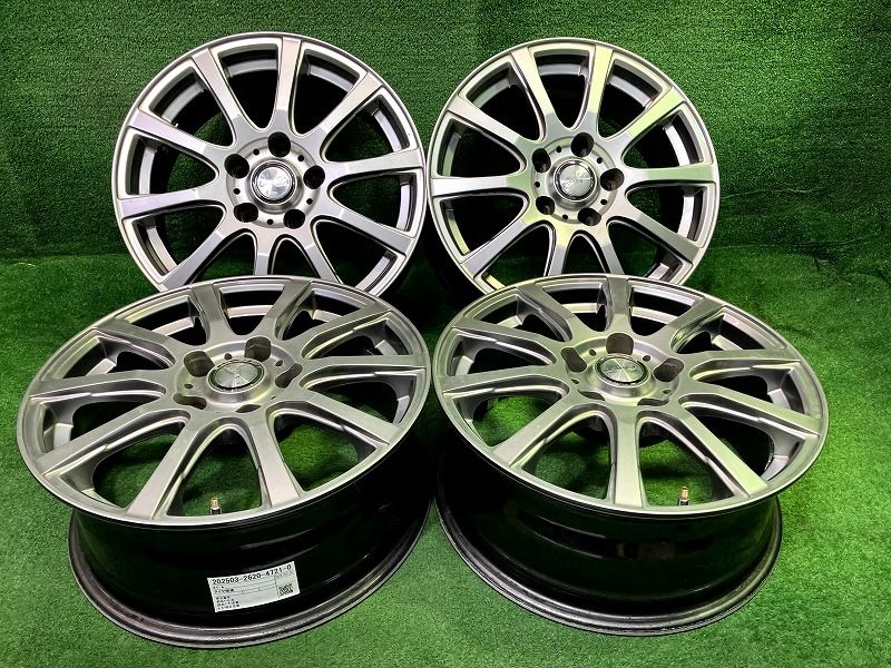 レイシア 16ｲﾝﾁ 6.5J 5穴 4本 114.3 38