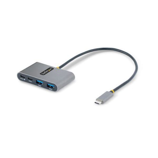 StarTech.com USBハブ 100W PD USB-A×2 USB-C×2 30cm スペースグレー5G2A2CPDB-USB-C-HUB 1個