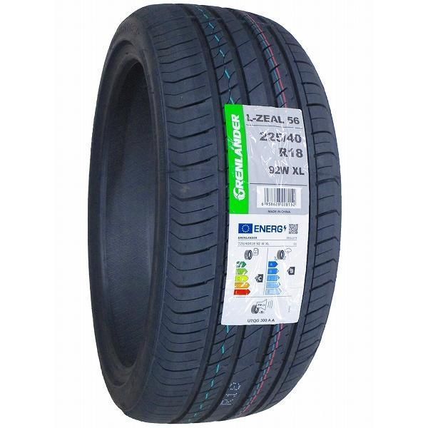 タイヤホイール 4本セット Rayone Racing DM901 18インチ 9.5J +15 5H PCD114.3 225/40R18 ガンメタ  - メルカリ