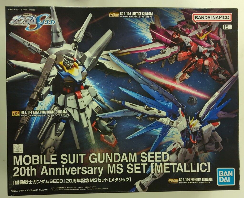BANDAI SPIRITS HG/RG 1/144 機動戦士ガンダムSEED 20周年記念MSセット