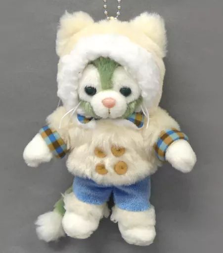 ぬいぐるみ　ジェラトーニ(ダッフィー＆フレンズのウィンターホリデー) ぬいぐるみバッジ 「Duffy and Friends-ダッフィー＆フレンズ-」 東京ディズニーシー限定 クリスマスグッズも！東京ディズニーシー“ダッフィー＆フレンズ