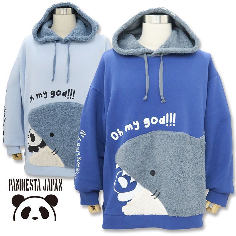 パンディエスタ 長袖パーカー 533472 なりきりシャーク PANDIESTA M L XL