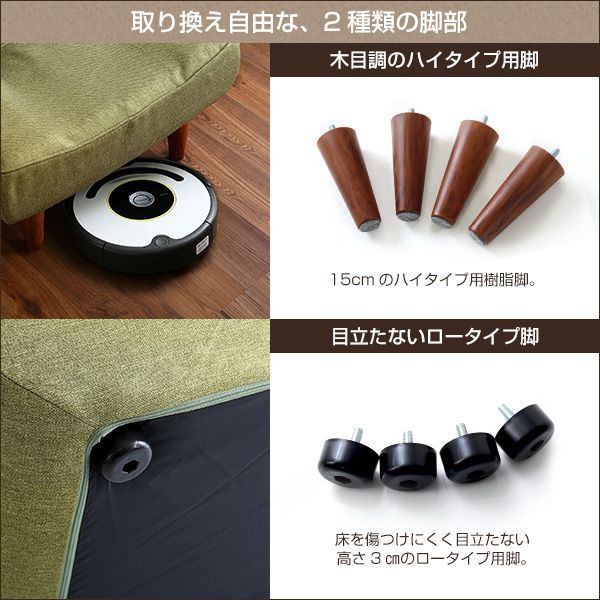 ポケットコイル使用