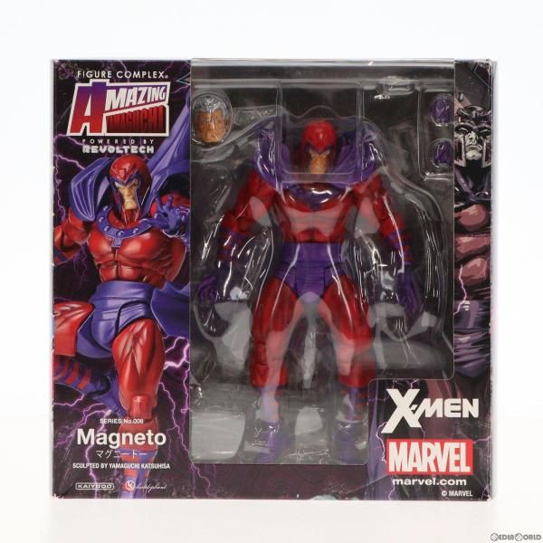 フィギュアコンプレックス アメイジングヤマグチ No.006 Magneto(マグニートー) X-Men(エックスメン) 完成品 可動フィギュア 海洋堂