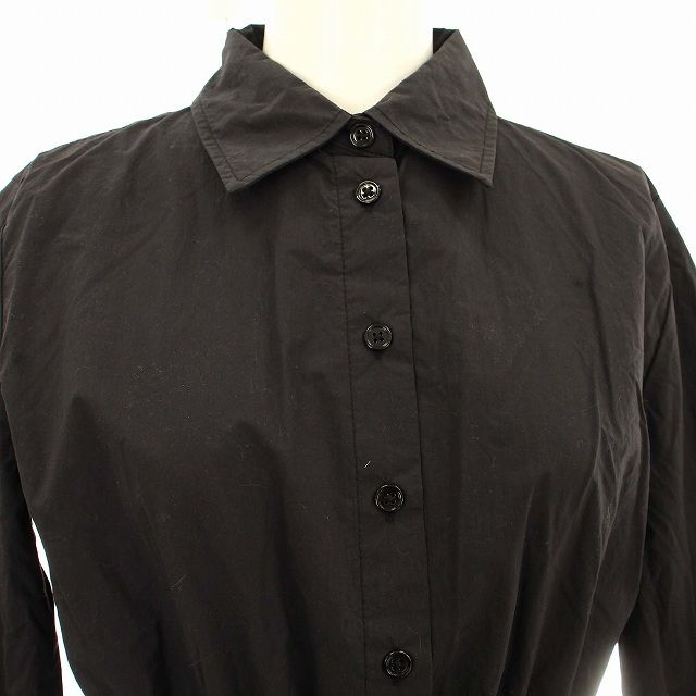 ザラ ZARA シャツワンピース 4088-260-800 ロング 長袖 ワンピース XS