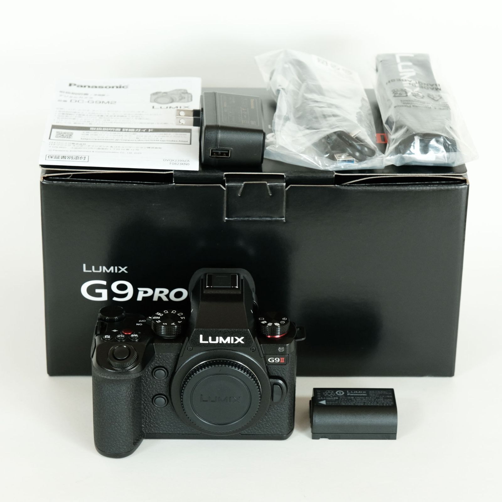 [極美品｜シャッター数105回] Panasonic LUMIX G9 PRO II ボディ / マイクフォローサーズマウント / DC-G9M2