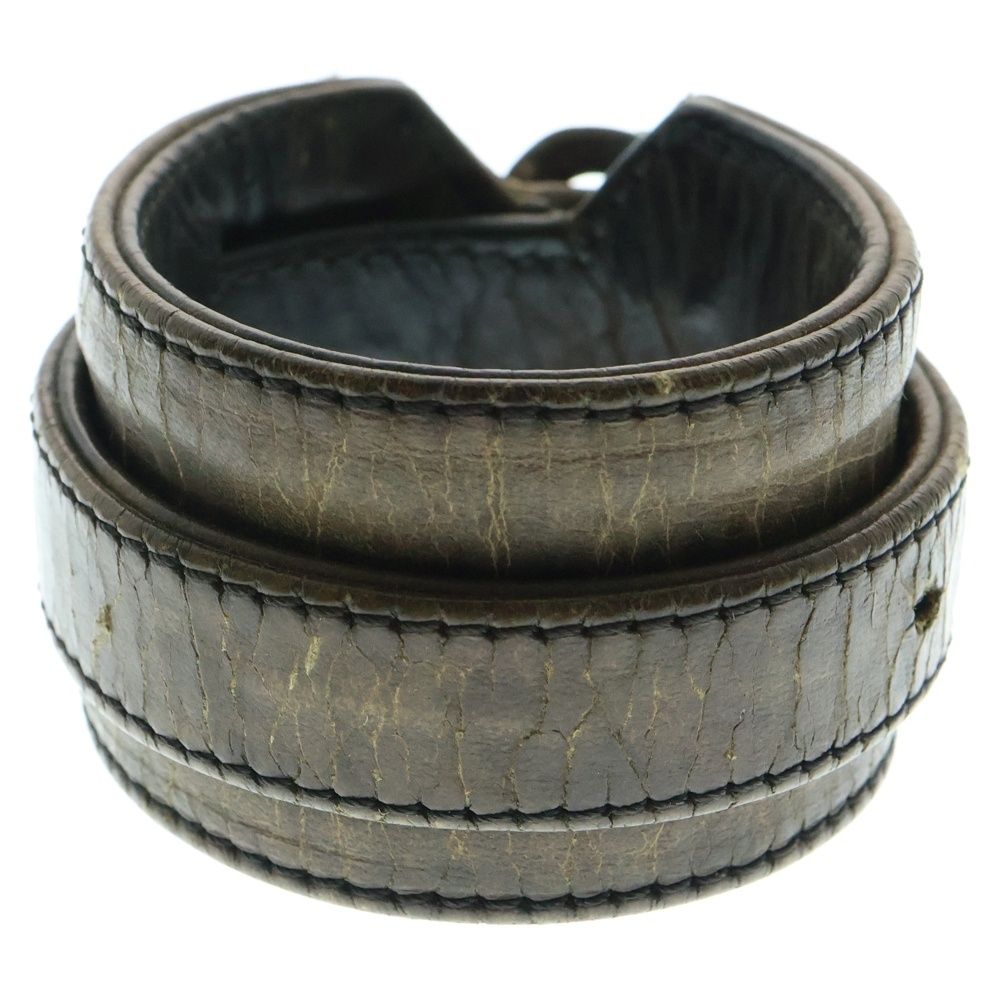 CHROME HEARTS クロムハーツ R-R ロックンロール レザーブレスレット