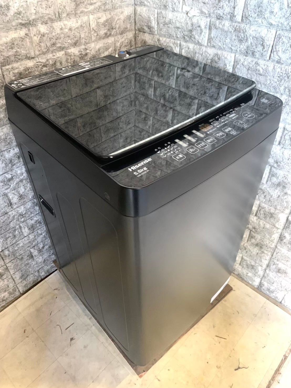 全国送料無料☆3か月保証付き☆洗濯機☆ハイセンス☆2022年☆5.5㎏☆HW  
