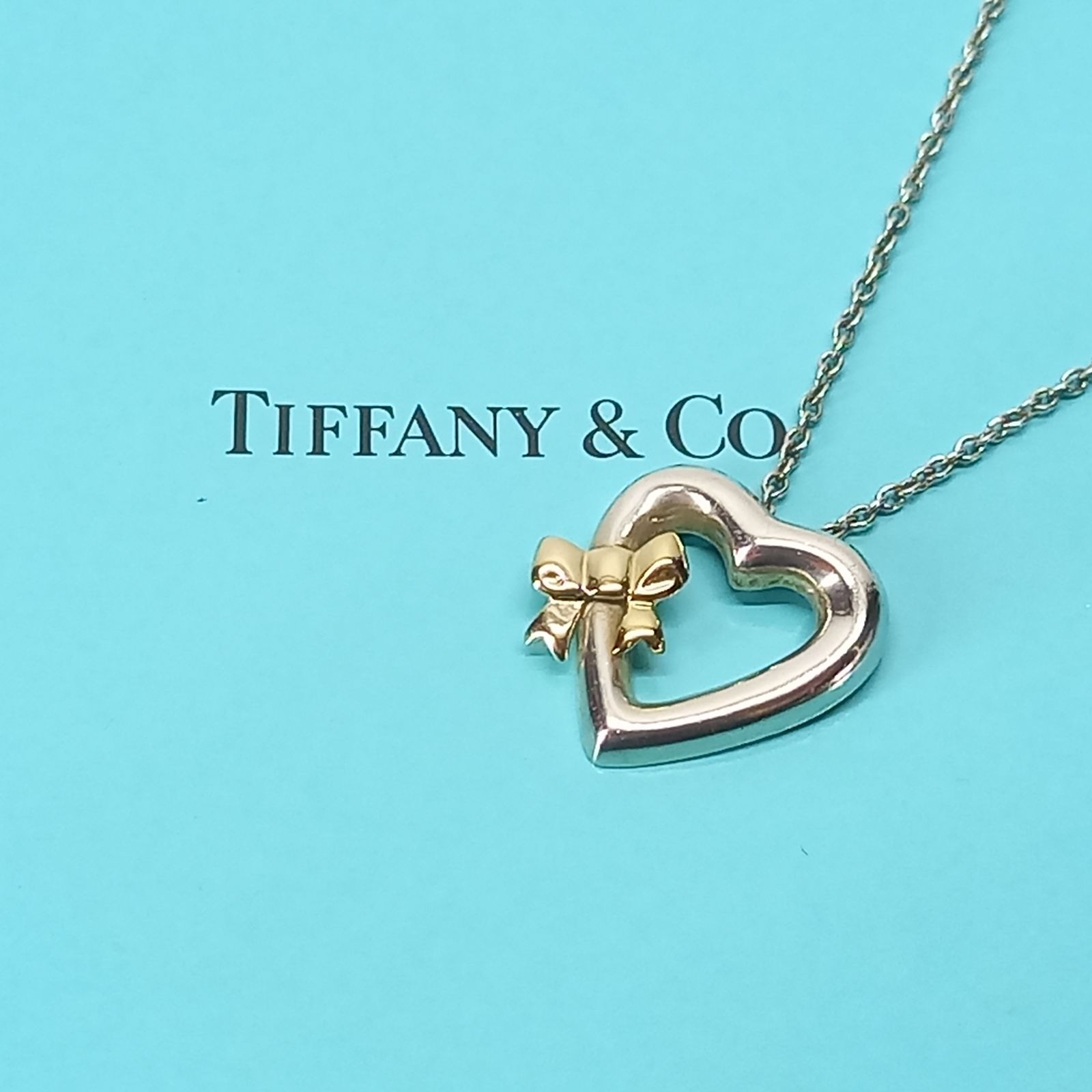 ティファニー シルバーゴールド ハー トリボンネックレス 楽天市場】【ギフト品質】ティファニー Tiffany&Co ネックレス