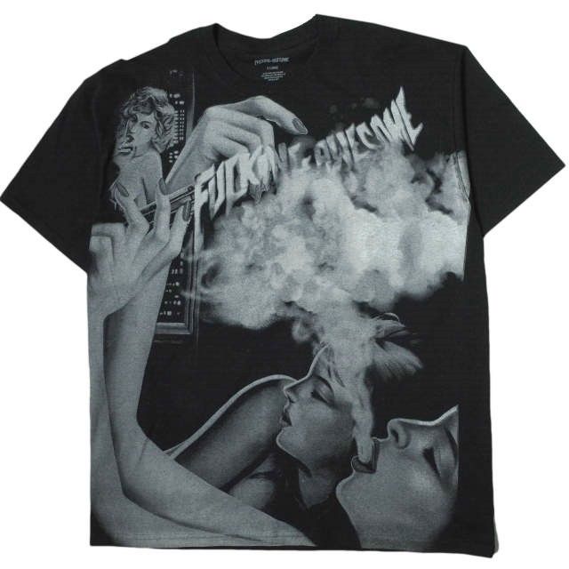 新品 FUCKING AWESOME ファッキンオーサム 23SS Smoke Tee スモークTシャツ XL BLACK 半袖 トップス s18425