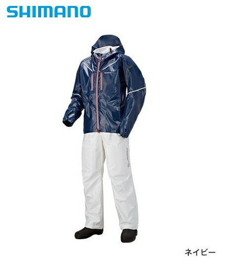 シマノ SS 3Dマリンスーツ RA-033R ネイビー Mサイズ / レイン