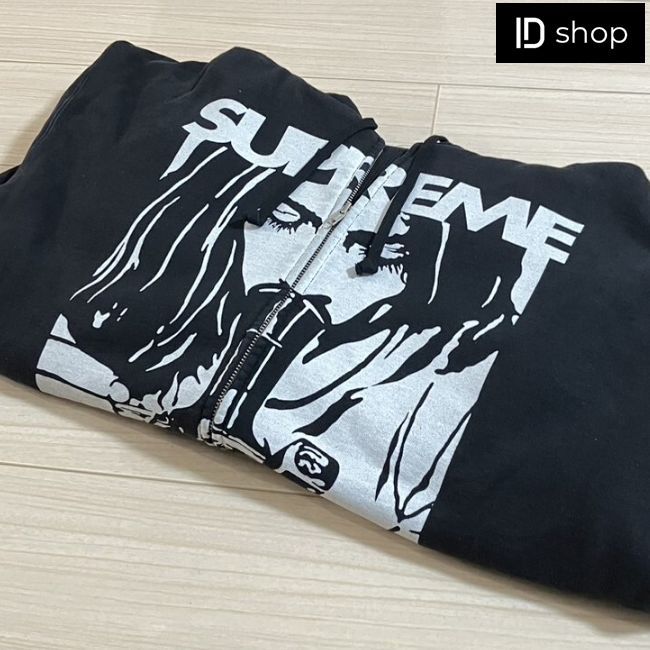 HYSTERIC GLAMOUR Supreme ブラックスウェット Supreme シュプリーム 21SS × HYSTERIC GLAMOUR ヒステリック
