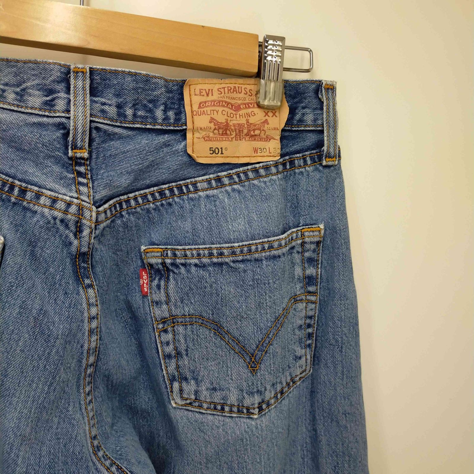 ユーロリーバイス リーバイス Levis 501 パキスタン製 刻印P44 ボタンフライデニム
