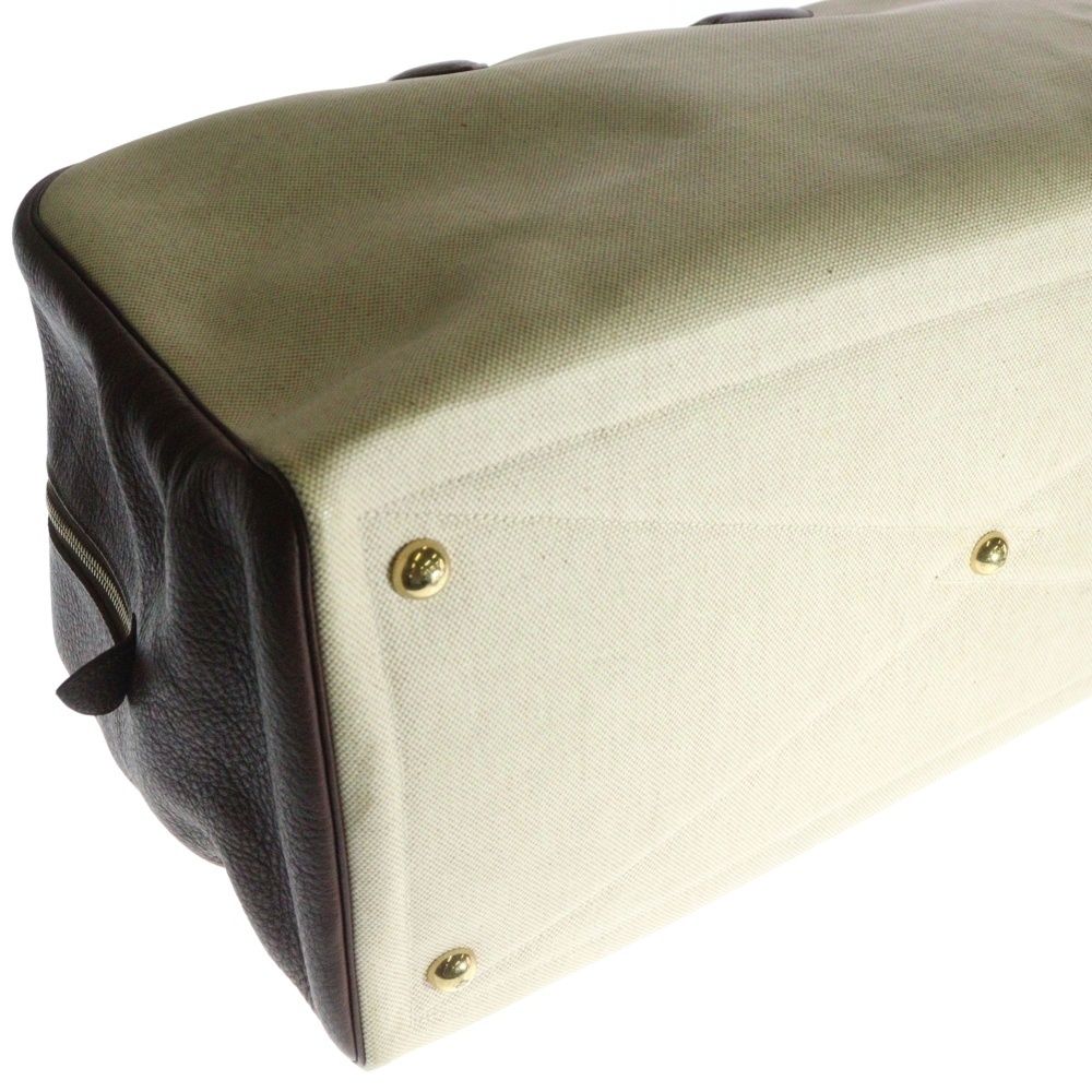 エルメスバッグ HERMES (エルメス) ヴィクトリア50 トワルアッシュ キャンバス