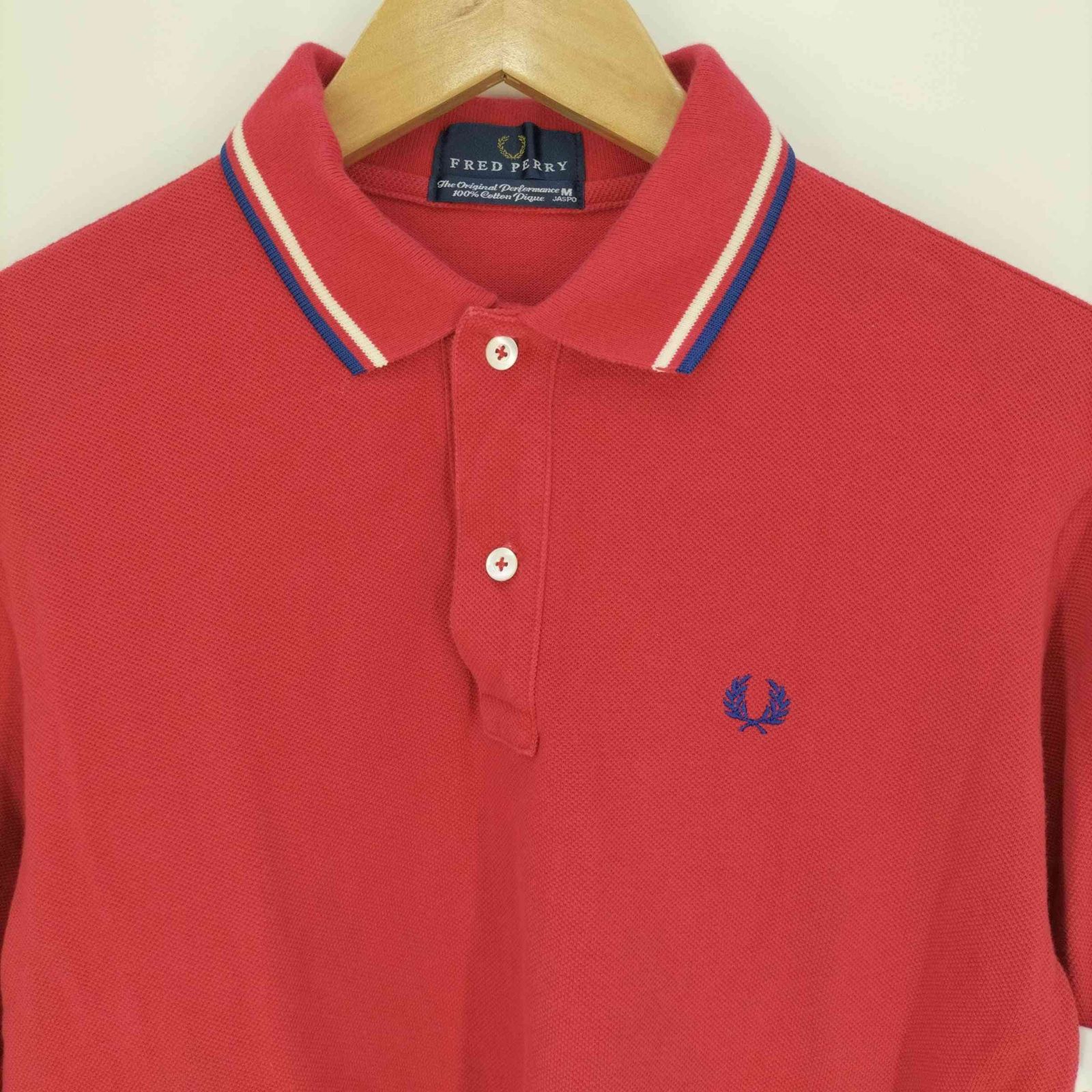 フレッドペリー FRED PERRY ロゴ刺繍 ロングスリーブポロシャツ