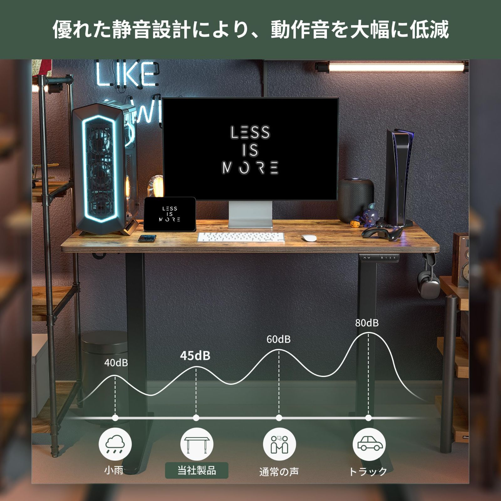 特価セール】スタンディングデスク 人間工学 ミーティングテーブル 幅