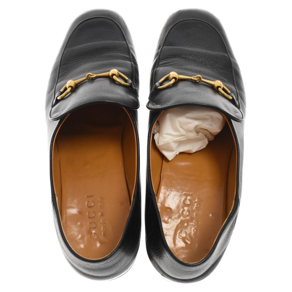 【GUCCI】グッチ　ビットローファー　37 GUCCI(グッチ) ホースビットローファー570894 570894 ブラック