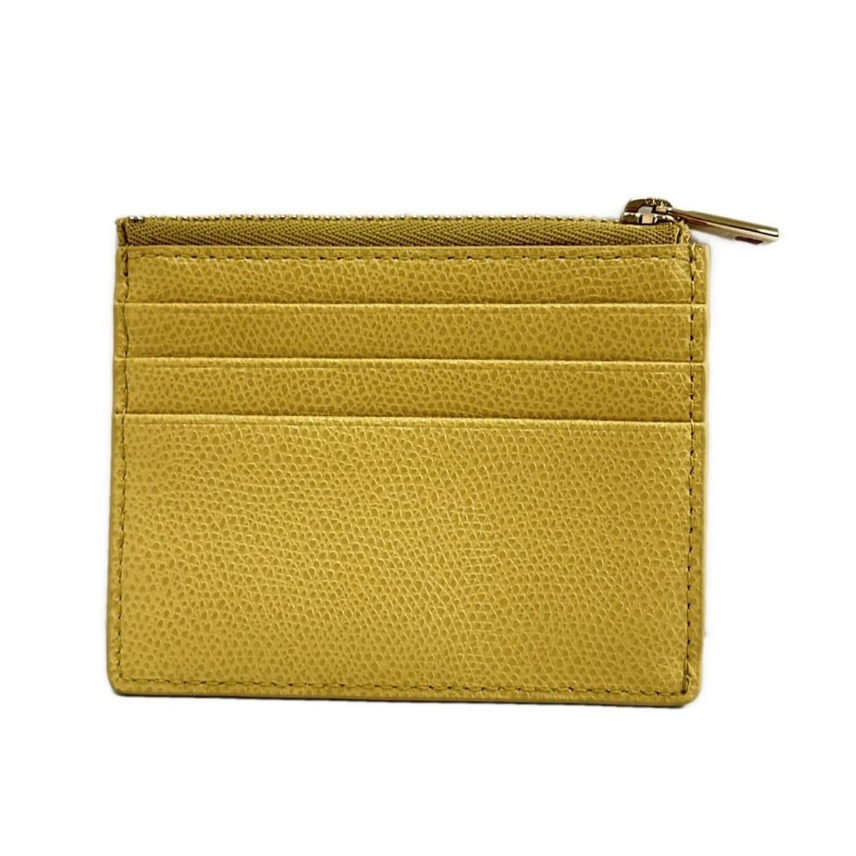 FURLA フルラ コインケース - イエロー レザー