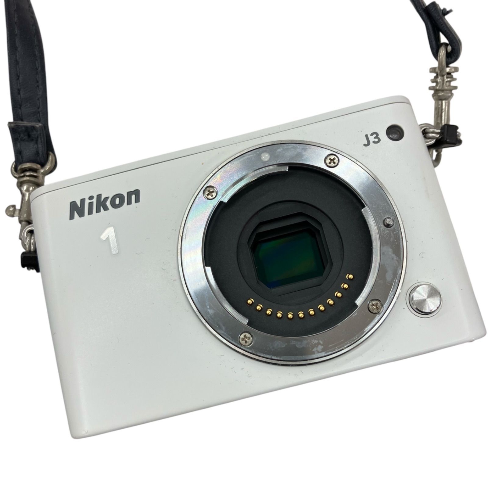 186000 現状品 Nikon ニコン ミラーレス一眼 Nikon 1 J3 ホワイト 