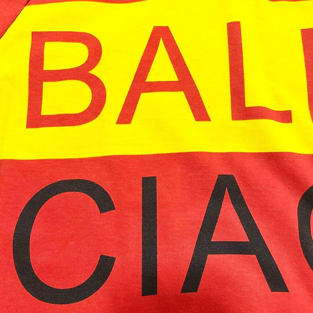 バレンシアガ BALENCIAGA 長袖 ポロシャツ ロゴプリント