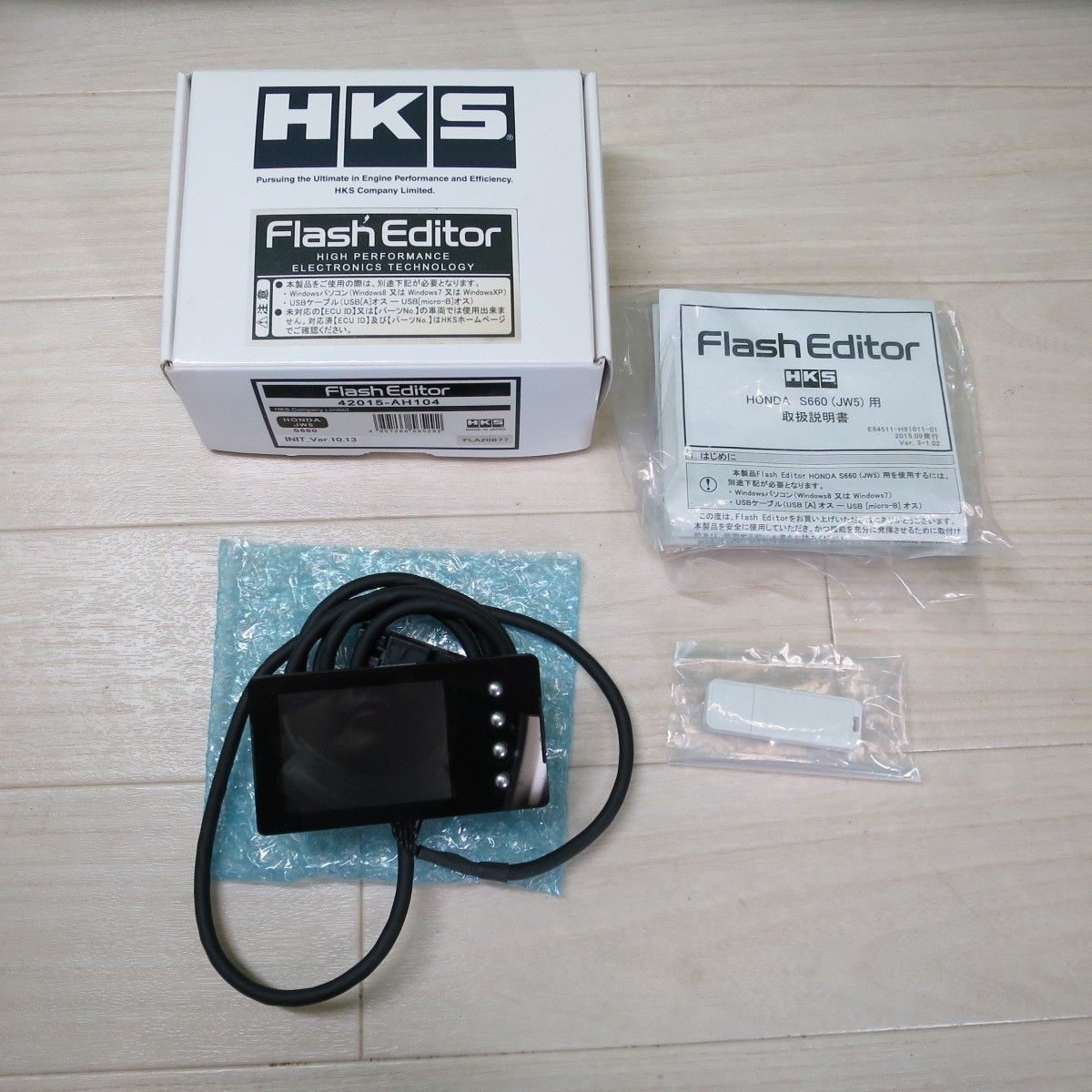 HKS フラッシュ エディター Flash Editor HONDA JW5 S660 42015-AH104 ジャンク