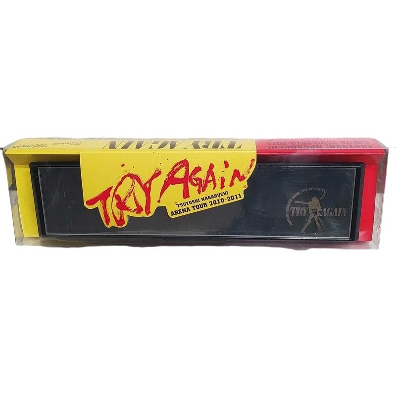 長渕剛 ルームミラー アリーナツアー 2010-2011 TRY AGAIN カー用品 ブラック 属 32503K96