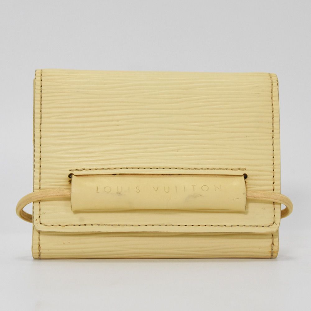 Bランク】LOUIS VUITTON ルイ ヴィトン エピ ポルトモネ エラ