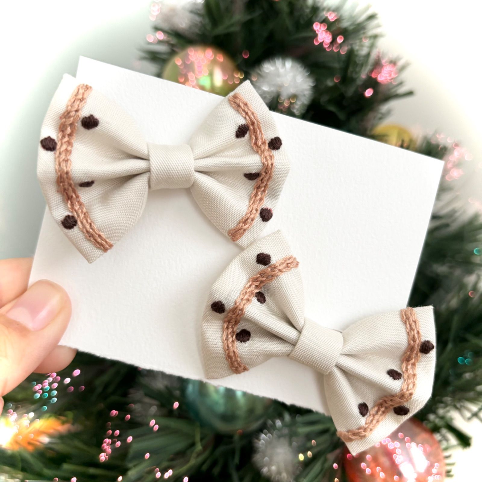 【クリスマスリボン】ベビーヘアクリップ ヘアゴム クリスマスリボン】ベビーヘアクリップ ヘアゴム 【公式通販】