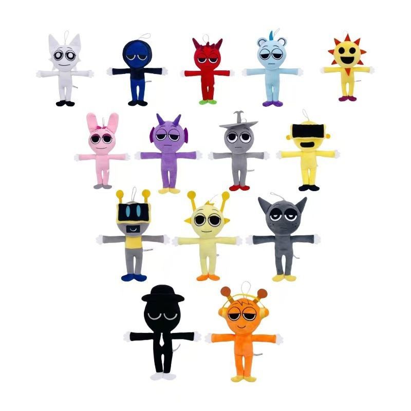 Sprunki incredibox スプランキー ぬいぐるみ 14模様