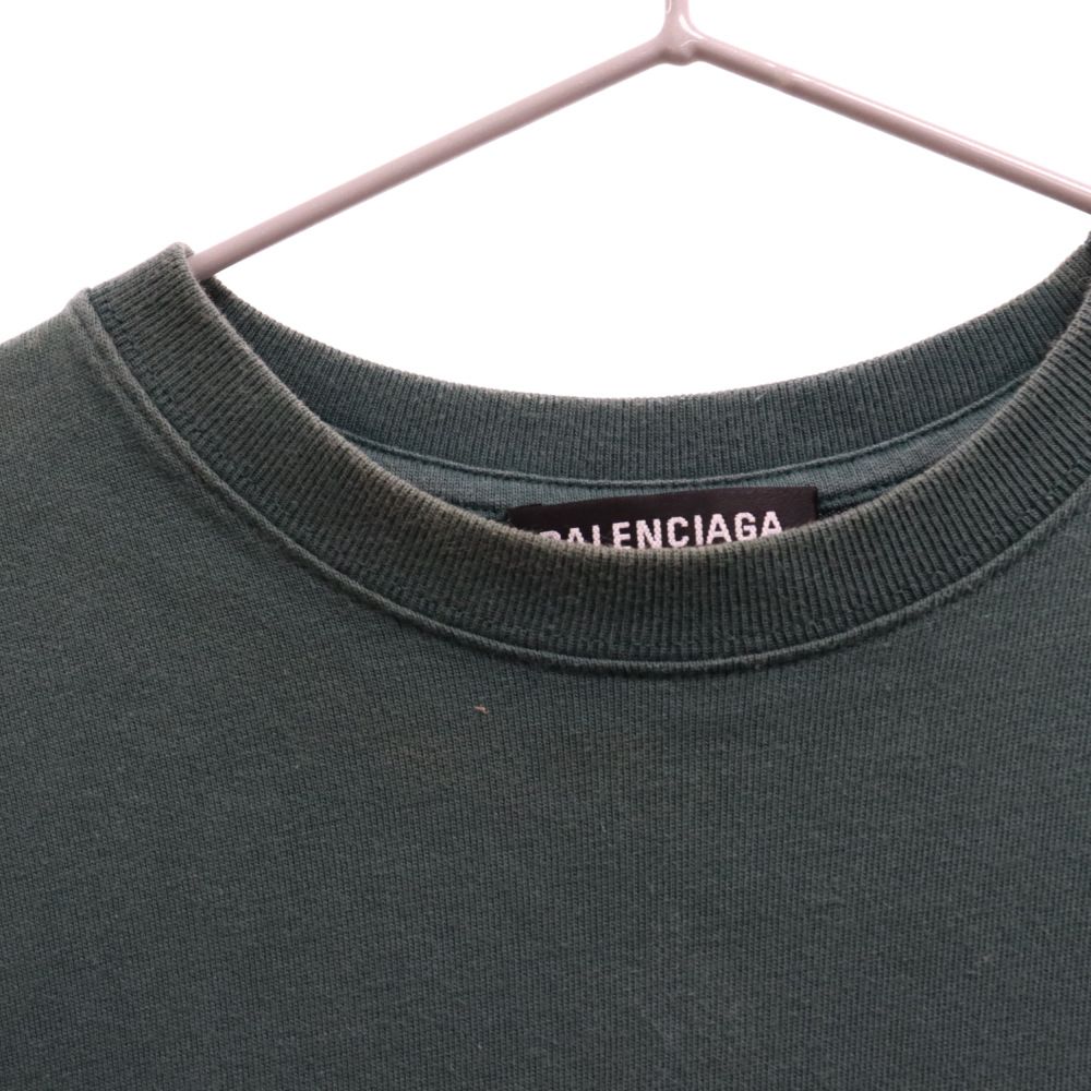 BALENCIAGA (バレンシアガ) 19SS バックロゴプリント 半袖Tシャツ