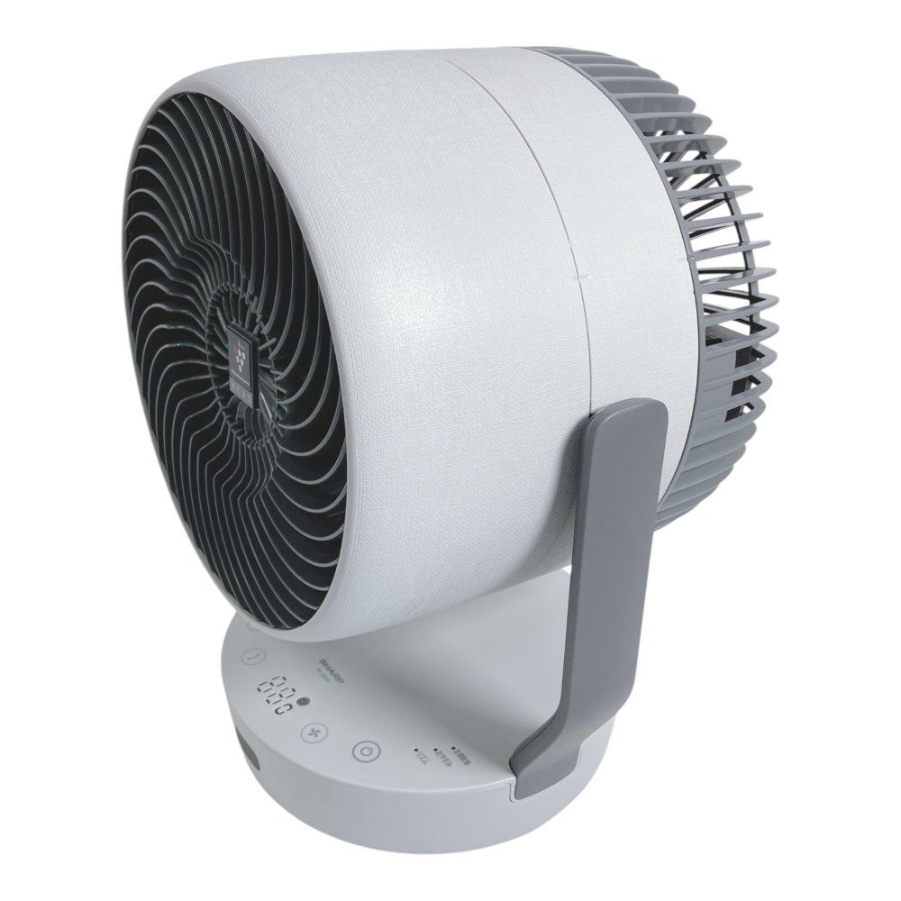 シャープ サーキュレーター PK-18S01-H ライト グレー 大風量 低騒音 プラズマクラスター NEXT 首振り タイマー機能 DCモーター 衣類消臭