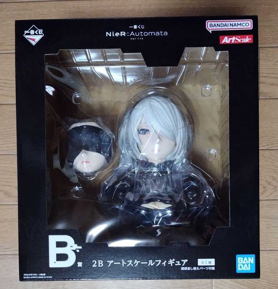 B賞 2B アートスケール フィギュア 一番くじ ニーアオートマタ
