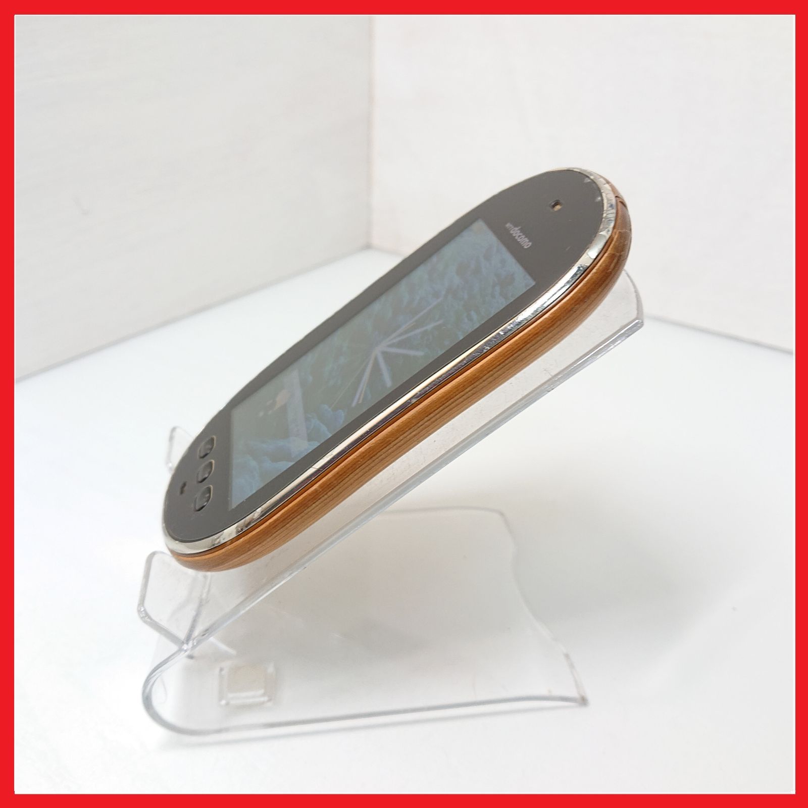 docomo白ロムSH-08C新品 docomo SH-08C TOUCH WOOD 限定生産モデル【白ロム】 - メルカリ