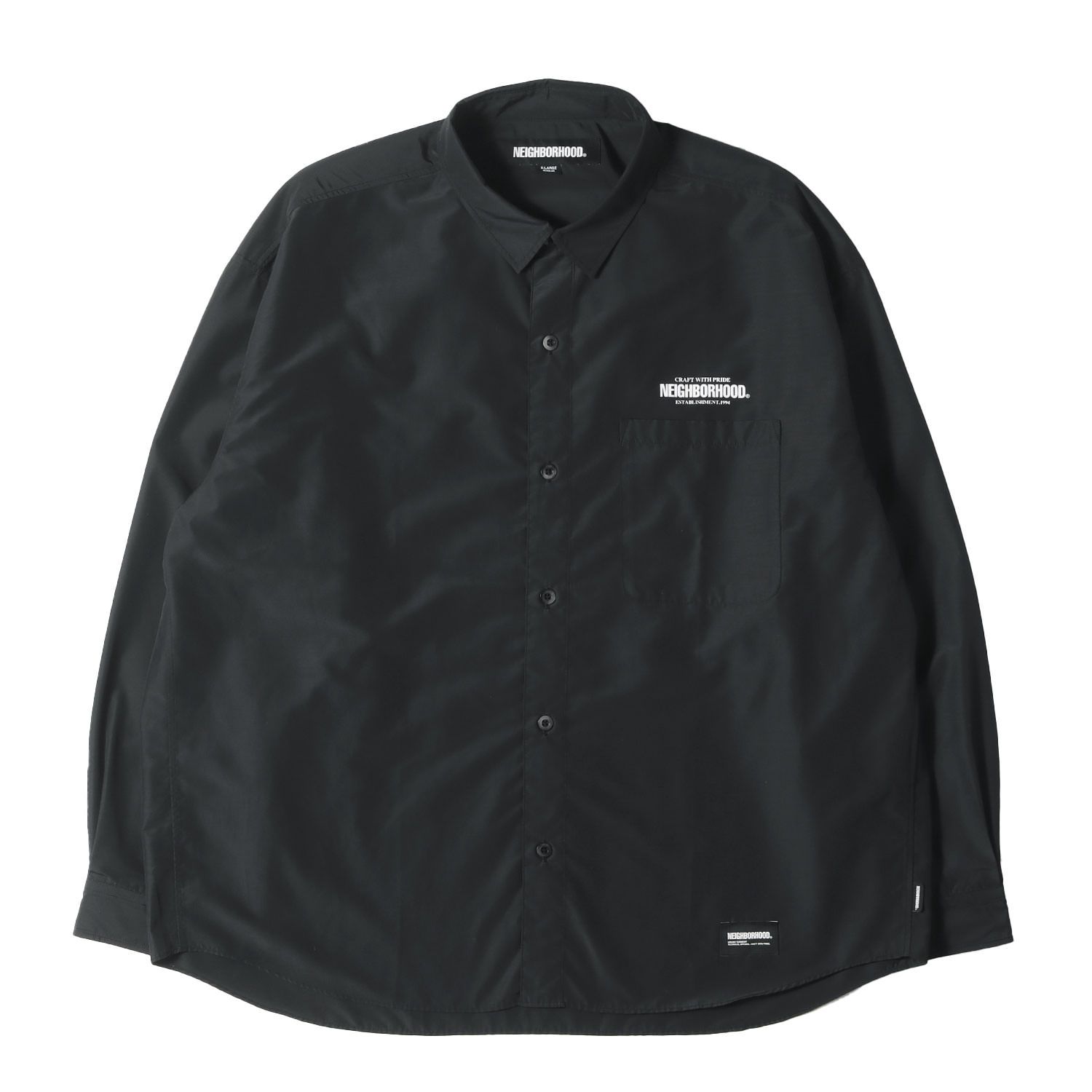 美品】NEIGHBORHOOD ネイバーフッド シャツ サイズ:XL / 24SS ロゴ 