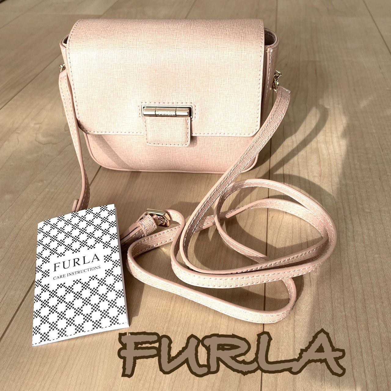 新品・未使用】FURLA バッグ ショルダーバック 肩掛けバック ピンク - メルカリ