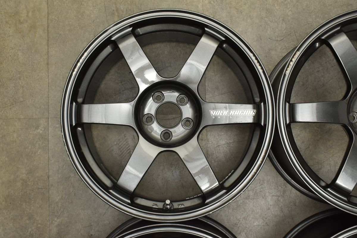 鍛造 人気 レイズ ボルクレーシング RAYS VOLK RACING TE37 SAGA 18in 8.5J 45 PCD100 5穴 CT200h プリウス 86 BRZ インプレッサ TRITUETUBI_COM