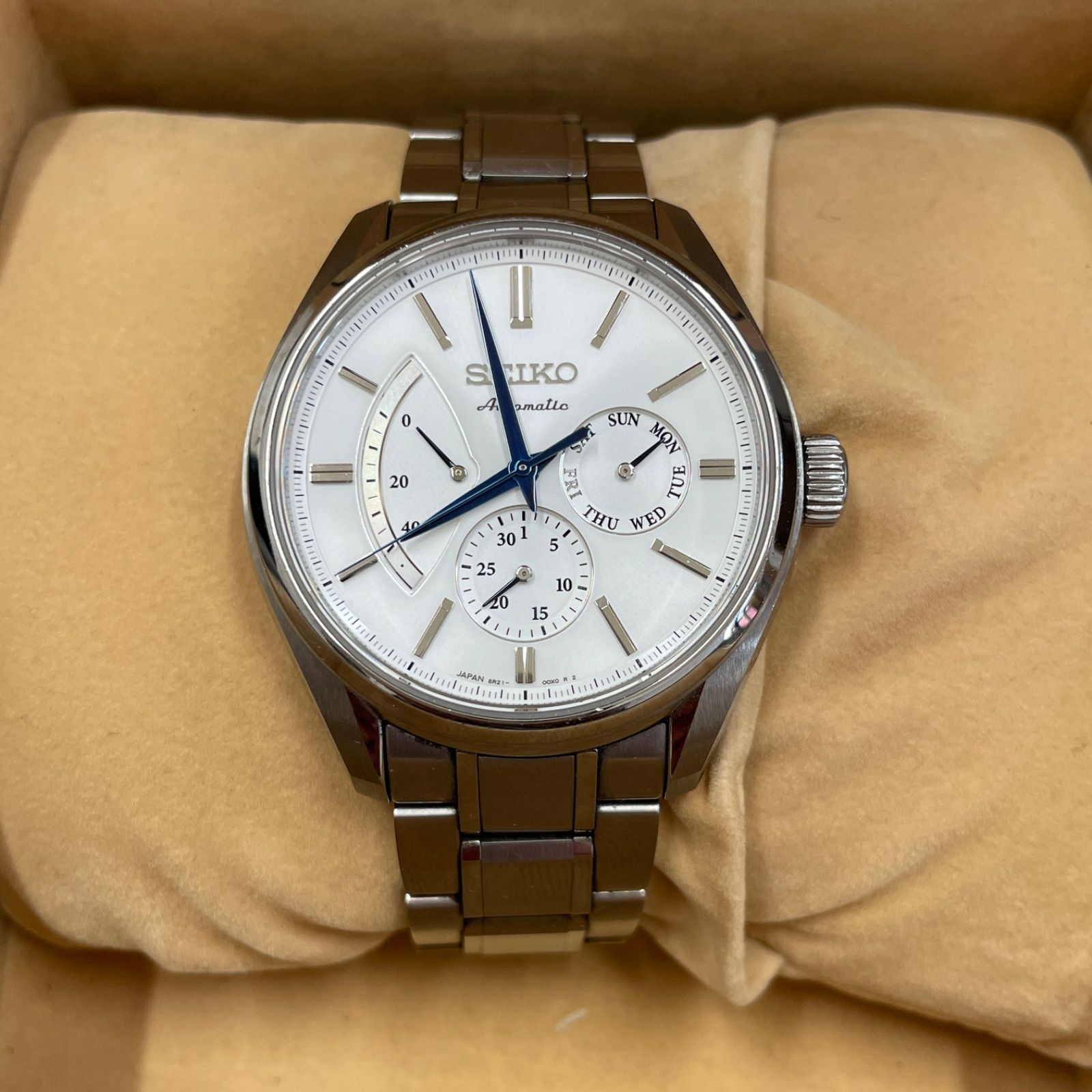 □SEIKO【セイコー】 SARW021 6R21-01B0 プレサージュ パワーリザーブ