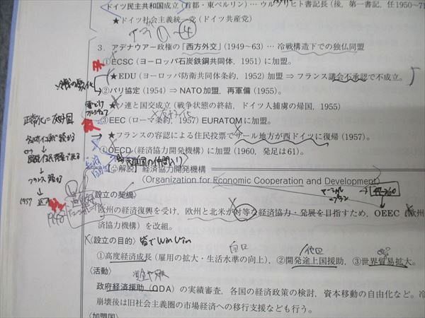 駿台 世界史 欧米近現代史/戦後史徹底整理 テキストセット 2024 計2冊