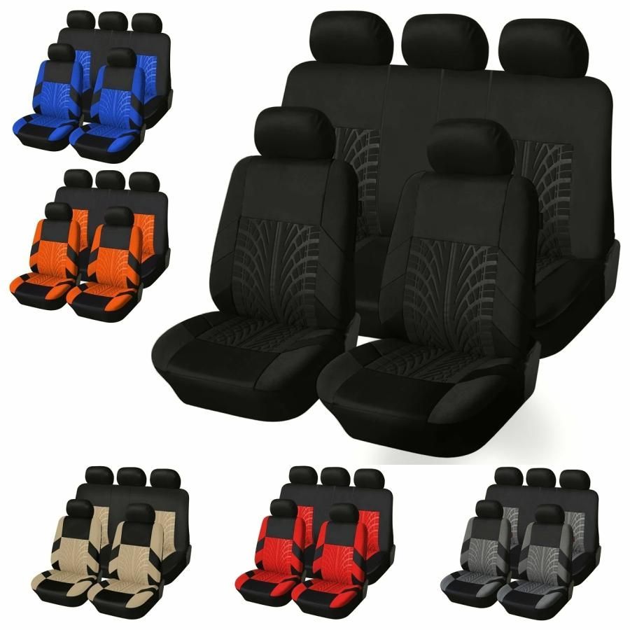 送料無料 シートカバー 車 ダイハツ ミライース LA300S LA310S 運転席 助手席 後部座席 前後2列セット モデル 選べる6色 AUTOYOUTH NL