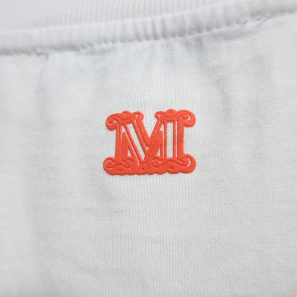 良品 23SS Max Mara マックスマーラ MM1951 プリント 半袖 Tシャツ M