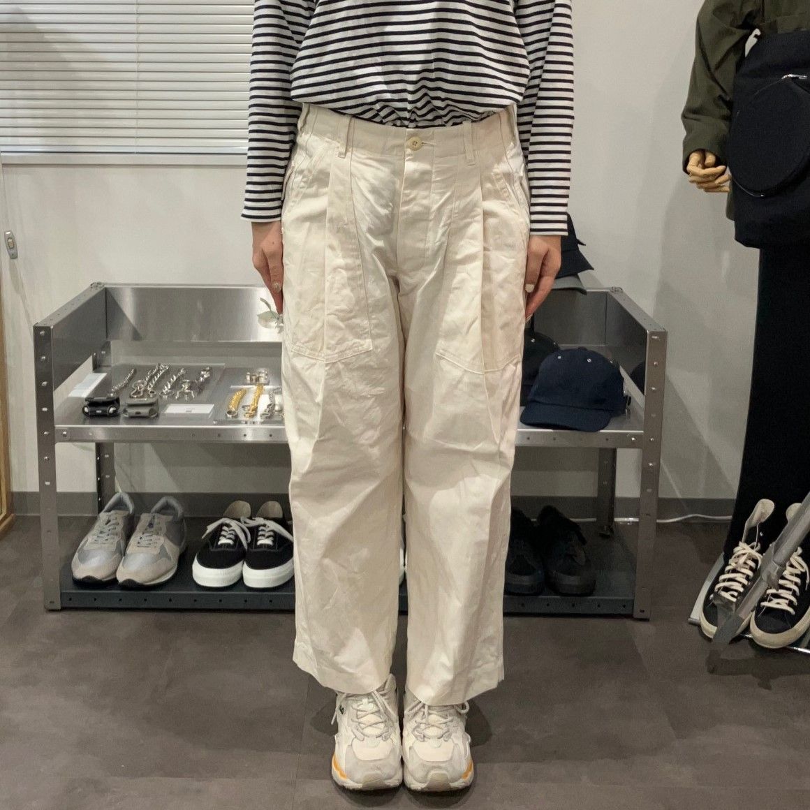 HAVERSACK ハバーサック 強撚オックス ユーティリティパンツ