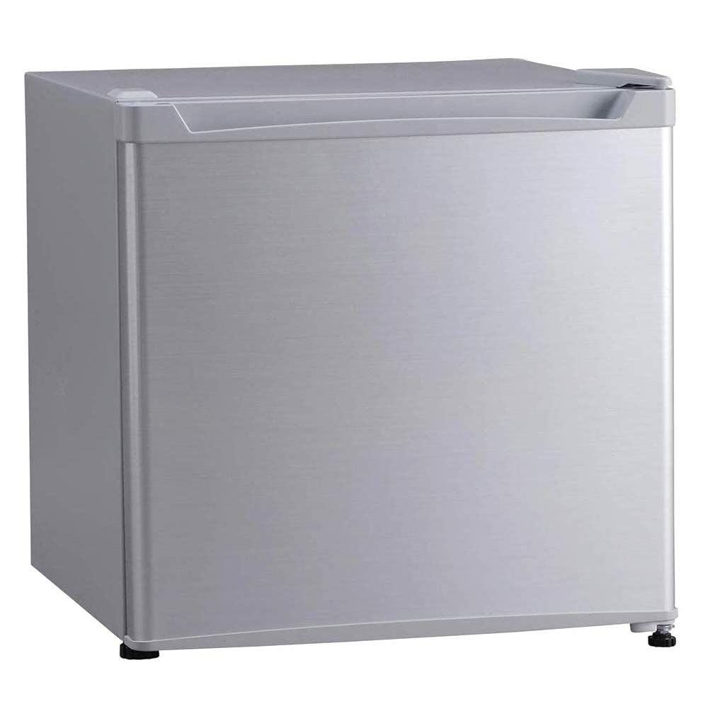 PRC-B051D-S 幅47cm 直冷式 シルバー 1ドア 47L 右開き 冷蔵庫 新