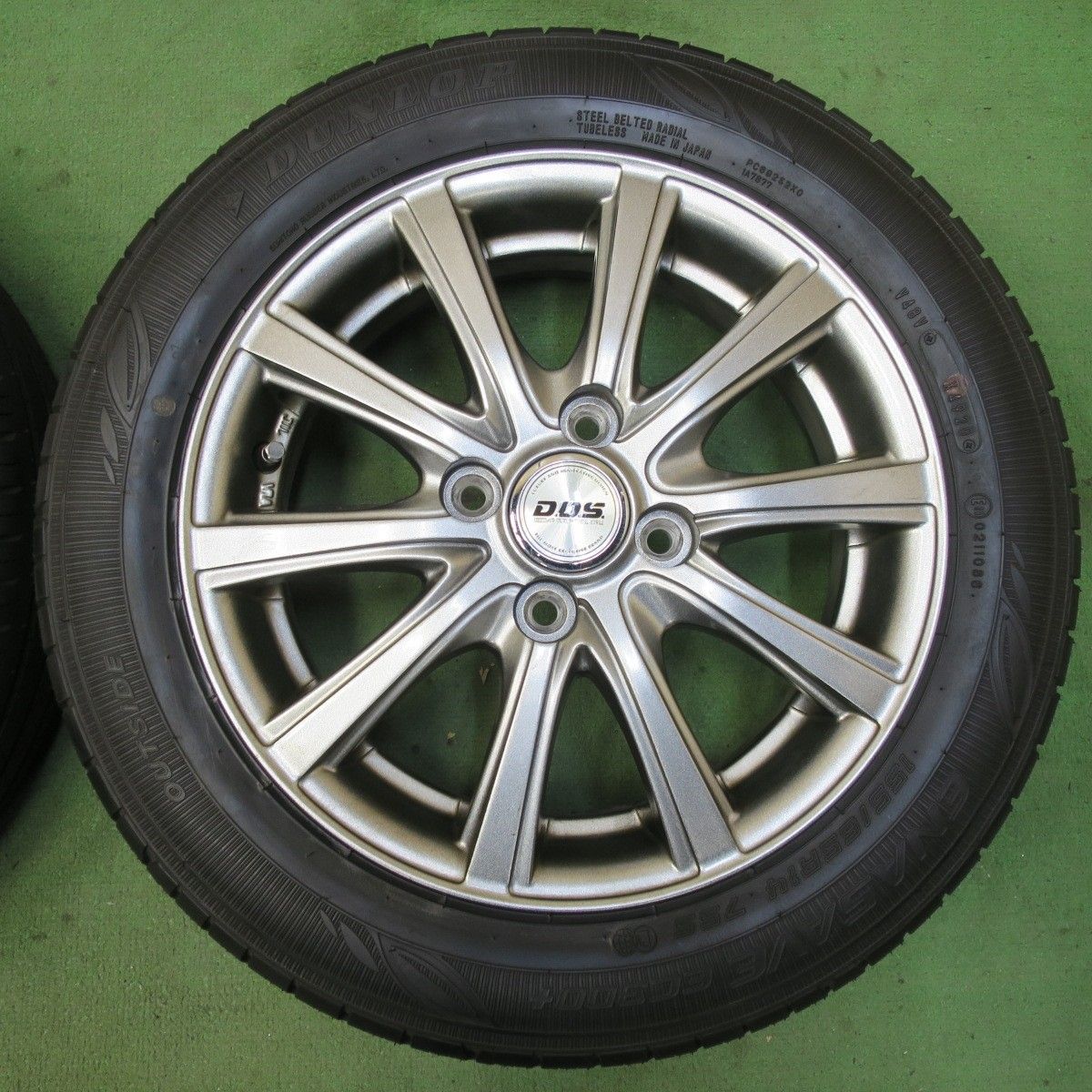 キレイ 155 65R14 ダンロップ エナセーブ EC300 D.O.S. DOS 14インチ PCD100 4H 5092914イノ USTAUSTRALIA_COM_AU